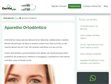 Tablet Screenshot of dentalvip.com.br
